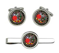Gemelli MacBain Scottish Clan E Fermaglio Per Cravatta Set
