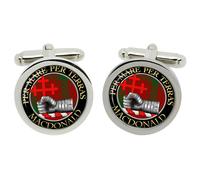 Gemelli Macdonald of Sleat Clan Scozzese Con Scatola Cromata