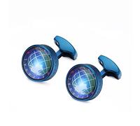 Gemelli MENS ELEGENT STILE CUFF LINK CUPCLINKS Circulari per Affari