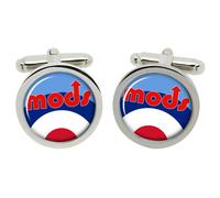 Gemelli Mod Chrome In Scatola Cufflinks GBP