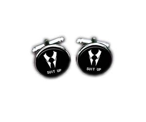 Gemelli per matrimonio con sanguinosa diavolo, adatti a gemelli, per uomo e sposo, regalo per gli sposi e gli sposi; gemelli personalizzati, gemelli per feste di nozze, regalo d'amore