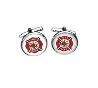 Gemelli per matrimonio, da pompiere, pompiere, pompiere, pompieri, vigili del fuoco, uomini personalizzati, accessori da uomo, regalo d'amore