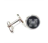 Gemelli per polsini camicia, Angelo Gemelli Magia Entanglement Quantistico Regalo Fortuna Amico, Dodici Segni Zodiacali Versatili, Fibbia Da Polso Personalizzata, Accessorio Per Camicia Regalo Per Pad