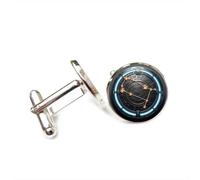Gemelli per polsini camicia, Gemelli Mappa Stellare Complesso Rilievo In Metallo Fortuna Regalo Amico, Dodici Segni Zodiacali Versatili, Fibbia Per Polsino Personalizzata, Camicia Accessorio Regalo Pe