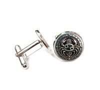 Gemelli per polsini camicia, Ingranaggio Di Granchio, Metallo Pesante Meccanico Vintage Opaco, Segni Zodiacali Del Cancro, Fibbia Per Polsino, Accessorio Per Camicia, Regalo Per Contabile, Capo, Affar