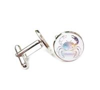 Gemelli per polsini camicia, Mappa Stellare A Forma Di Granchio, Topologia, Dodici Segni Zodiacali Del Cancro, Fibbia Per Polsino, Accessorio Per Camicia, Regalo Per Contabile, Capo, Affari, Matrimoni