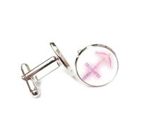 Gemelli per polsini camicia, Nebulosa Misteriosa, Entanglement Quantistico, Sagittario, Dodici Segni Zodiacali, Fibbia Per Polsino Personalizzata, Accessorio Per Camicia, Regalo Per Contabile, Capo, A