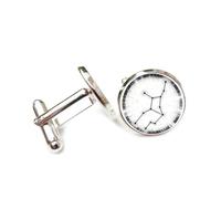 Gemelli per polsini camicia, Proiezione Olografica Calma E Stellare, Regalo Per I Dodici Segni Zodiacali Della Vergine, Fibbia Per Bracciale Portafortuna Personalizzata, Accessorio Per Camicia, Regalo