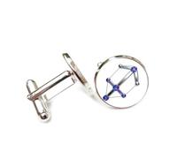 Gemelli per polsini camicia, Totem A Freccia In Metallo Scienza Cielo Topologia, Sagittario Dodici Segni Zodiacali, Fibbia Per Polsino Personalizzata, Accessorio Per Camicia Regalo Per Contabile Capo