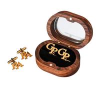 Gemelli Personalizzati Per Testimoni Di Nozze, Regalo Di Nozze Con Incisione Personalizzata Per Il Testimone E Il Padre Dello Sposo, Gemelli In Acciaio Inossidabile Con Iniziali