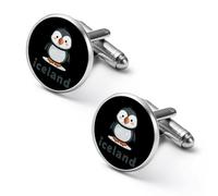 Gemelli Puffin1 dell'Islanda per uomo, bottoni per camicia, accessori di gioielleria