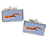 Gemelli Rettangolari Da Nuoto In Scatola Cromata GBP