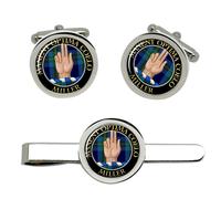 Gemelli Scottish Clan Miller E Set Fermacravatta