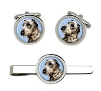 Gemelli Scottish Deerhound Set Gemelli E Fermacravatta