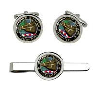 Gemelli Scozzesi Del Clan Galbraith E Fermacravatta Set