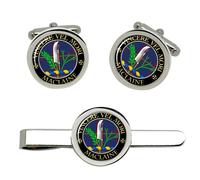 Gemelli Scozzesi Maclaine Clan Scottish Set Gemelli E Fermacravatta