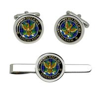 Gemelli Scozzesi Sandilands Clan Scottish Set Gemelli E Fermacravatta