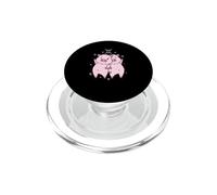 Gemelli segno zodiacale come un maialino PopSockets PopGrip per MagSafe