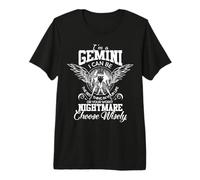 Gemelli Segno Zodiacale Donne Uomo Astrologia Compleanno Sono Gemelli Maglietta Premium