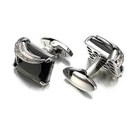 Gemelli Tang clip cufflink set di matrimoni aziendali formali per Affari