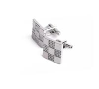 Gemelli Uomo Gemelli quadrati in metallo da 2 pezzi Gemelli for camicie con giunture in lega da uomo Accessori for feste