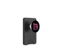 Gemelli zodiacali gemelli rosa segno zodiacale grafico PopSockets PopWallet per MagSafe