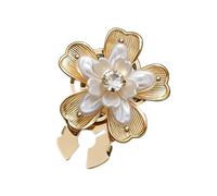 Gemello a Scatto Floreale - Gioielli Eleganti con Clip Rimovibile - Polsini a Clip per Camicia Donna - Per Abito da Sposa Compleanno Tuxedo