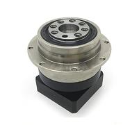 Gemello planetario di uscita della flangia del disco 6.35 8 11 11 mm Riduttore di ingresso Ratio 4~100: 1 Gear Elicoidale for 60mm Servo NEMA23 Motore passo-passo(Ratio 40,14mm Input)