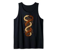 Gemello serpente Sri Yantra Sacra Geometria Simbolo Arte Canotta