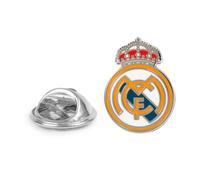 Gemelolandia Spilla da Bavero con Scudo da Calcio del Madrid in Metallo | Spille