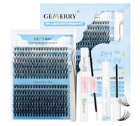 GEMERRY 30D/40D Ciglia Finte Ciuffetti Kit Cluster Lashes D Curl 8-16mm