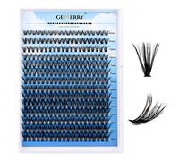 GEMERRY Ciglia Finte Ciuffetti 280 pezzi 40D Cluster Volume Russo 8-16mm Curl D Fai Da Te a Casa per Principianti Individuali Naturali Ciglia Finte Extension Ciglia（40D-0.07D,8-16MIX）
