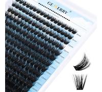 Gemerry, Ciuffetti 280 pcs Cluster Volume Russo 8-16mm 80D mix 0.07 mm Curvatura D Fai Da Te a Casa per Principianti Individuali Professional Naturali Ciglia Finte Extension Ciglia （80D-0.07D-8-16mix）