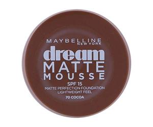 Gemey Maybelline Dream, Fondotinta compatto in mousse, 70 Cocoa