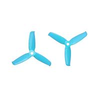 Gemfan 2 Coppie Flash 3052 3.0x5.2 PC 3-Blade Elica Prop 5mm Foro di Montaggio per 1306-1806 Motore RC Drone Quadcopter (Blu)
