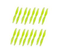 Gemfan 8 Coppie Hurricane 3018 3x1,8 3 Pollici 2 Pale elica 1,5 mm / 2,0 mm Foro T T Mount per RC Drone FPV Racing Telaio per stuzzicadenti (2mm Yellow)