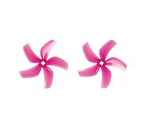 Gemfan D76 - Elica Five-Blade FPV per RC Cinewhoop Duct Drone, 4 paia di 5 blade PC Prop per FPV Racing Freestyle Quadcopter, Low Noise 3in Prop (4 paia di rosa)