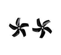 Gemfan D76 - Elica Five-Blade FPV per RC Cinewhoop Duct Drone, 4 paia di 5 blade PC Prop per FPV Racing Freestyle Quadcopter, Low Noise 3in Prop (4 paia nere)