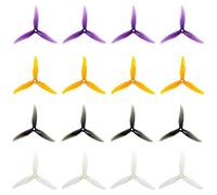 Gemfan Freestyle 5226 - Elica a 3 lame da 5 mm con albero da 5 mm per Drone FPV Racing 16 pezzi 8CW 8CCW