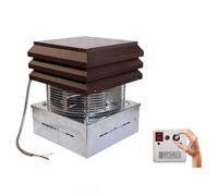 Gemi Elettronica Aspiratore Base per Camino con Regolatore 6 Velocità