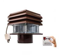 Gemi Elettronica Aspiratore Professionale Rotondo 20 cm per Camino Barbecue