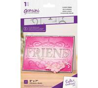 Gemini - 12.7x17.8cm Taglio & Rilievo Cartelle Da Crafters Companion