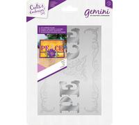Gemini - 12.7x17.8cm Taglio & Rilievo Cartelle Natale Da Crafters Companion
