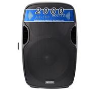 GEMINI AS 15 P diffusore attivo amplificato 15" live karaoke dj set 600 watt NEW