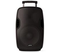 GEMINI AS 15 TO GO cassa portatile a batteria trolley bluetooth microfono a filo