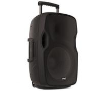 GEMINI - AS 15TOGO - 15-inch BT portable speaker on battery with wired microphone