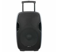 GEMINI AS 15 TO GO SPEAKER PORTATILE BLUETOOTH 15" MICROFONO LETTORE USB TROLLEY