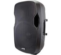 Gemini AS Series AS-15P Professional Audio 15 "Altoparlante PA attivo portatile con uscita equalizzatore mix, microfono e linea XLR, 1/4" e ingressi RCA