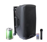 GEMINI AS2112 TO GO DIFFUSORE PORTATILE CASSA A BATTERIA + TROLLEY INTEGRATO EX-DEMO REVISIONATA