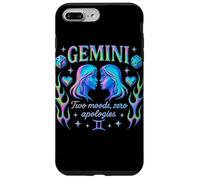 Gemini Baddie Zodiac Attitude Twin Energy Art Custodia per iPhone 7 Plus/8 Plus